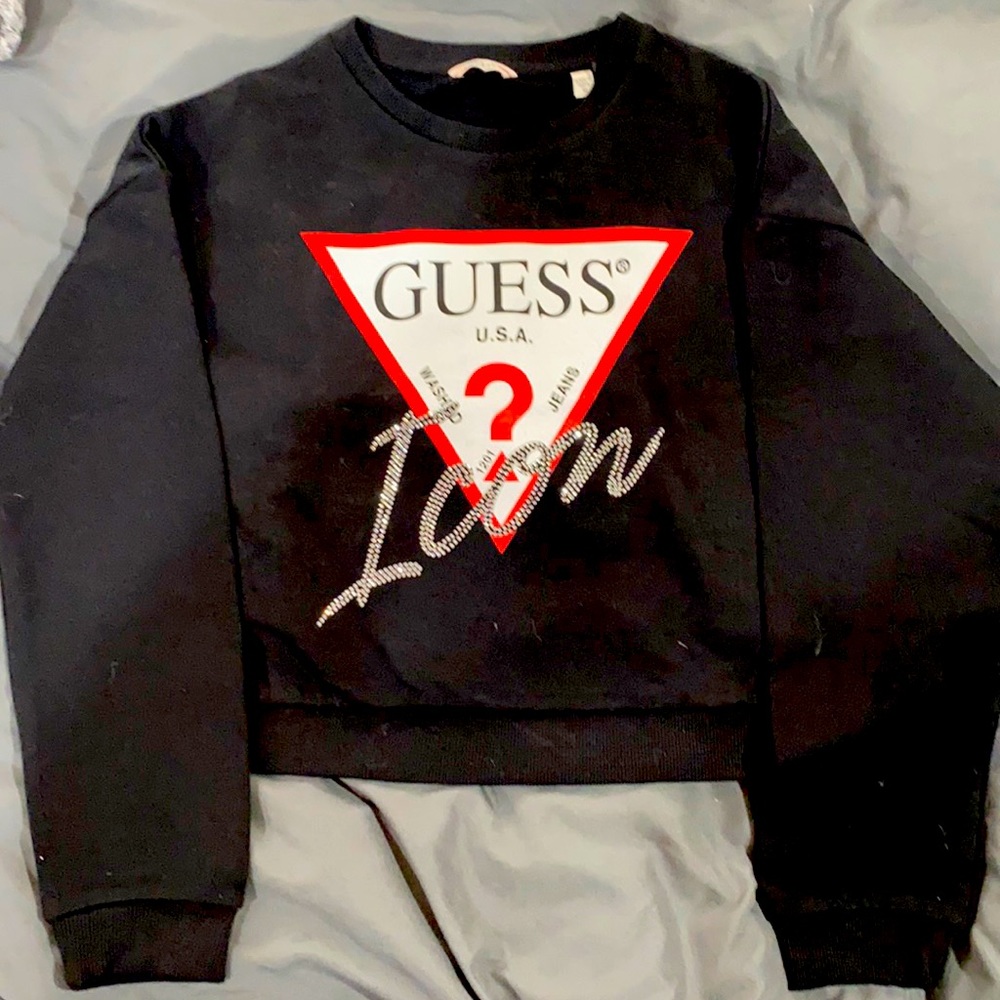 Guess girl’s short sweatshirt